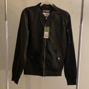 Goodfellow Men's Charcoal Gray Rain Resistant Jacket S NWT